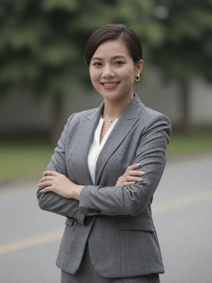 Huong, 31, from Hoi An - a sophisticated Vietnamese woman with a confident smile ready for commitment