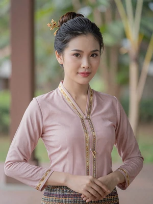 Sophea, a 24-year-old Cambodian woman from Phnom Penh with a warm smile