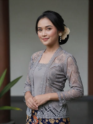 Sari, 26, from Yogyakarta with gentle expression seeking Western partner